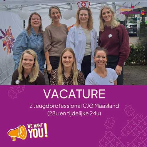 Vacature CJG-professional (28 uur)